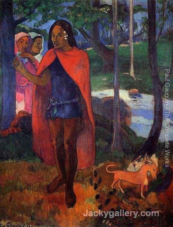 The Magician Of Hivaoa by Paul Gauguin paintings reproduction